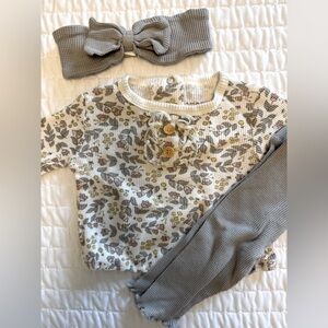 Tahari - 3pc Thermal Set- 0-3M